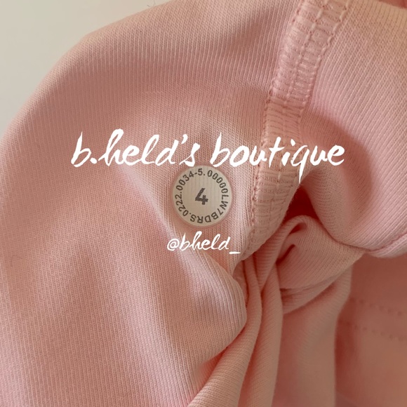 lululemon Inner Glow High-Rise Short 3" in Strawberry Milkshake Size 4 New NWT - Picture 15 of 16